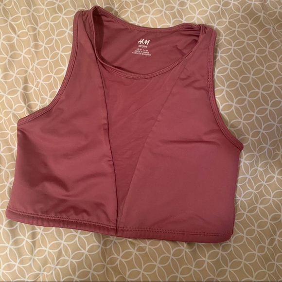 H&M Other - H&M Pink Mesh Sports Bra